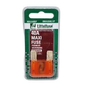 Littelfuse 40A Maxi Fuse OMAX040.XP MAX40BP Original Equipment Manufacturer